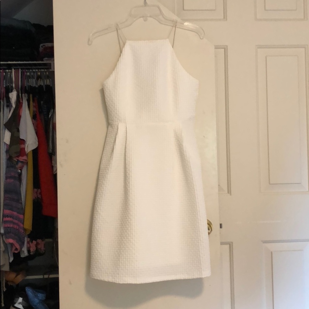 White Criss Cross Dress